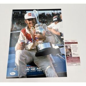 Bobby Allison Signed Photo NASCAR Racing 11X14 With JSA COA